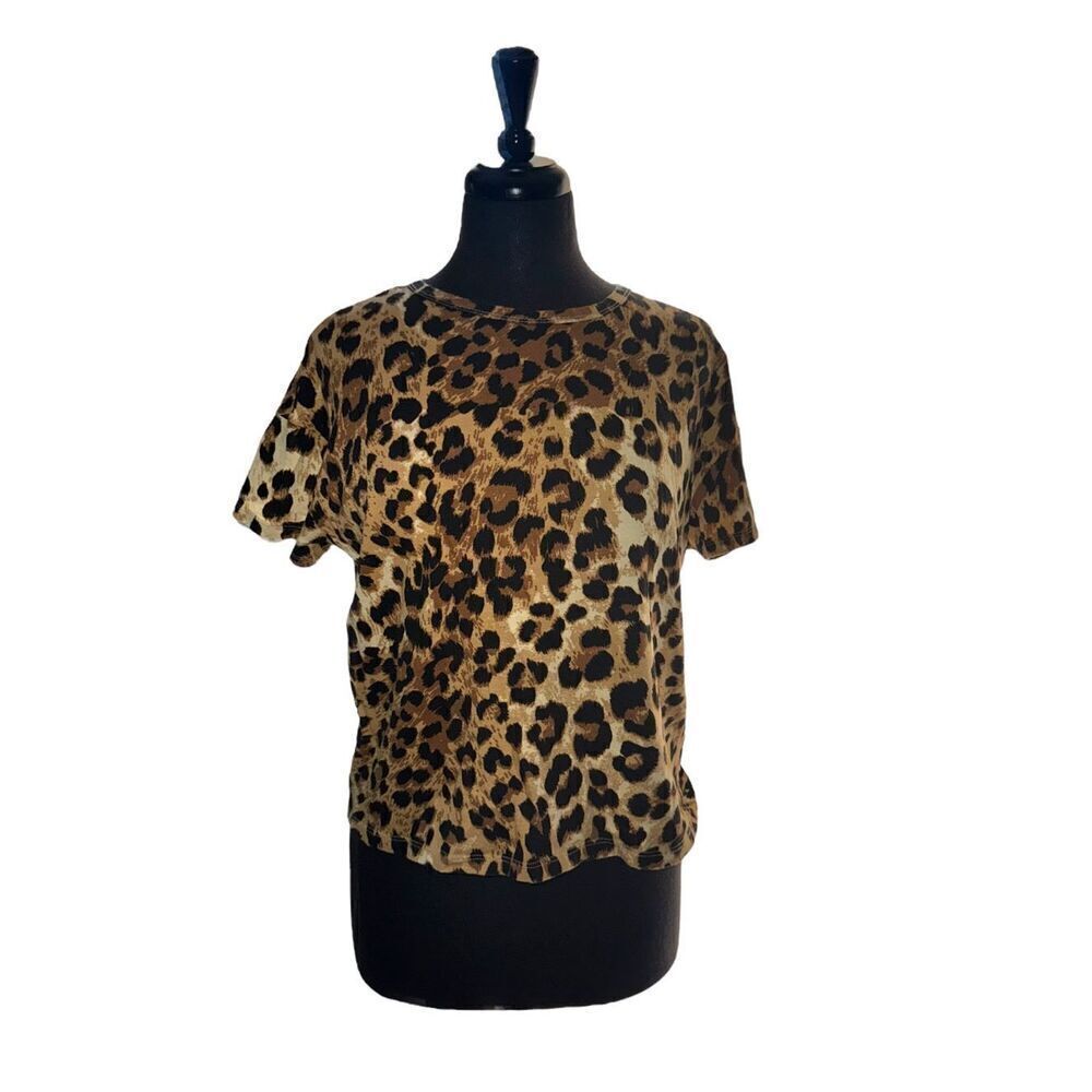 Zara Animal print T-shirt XS
